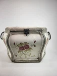 Artistic Moments Hand Painted Roses Wooden Box 13" 8 Vintage Deco. Fixed Price $39.97.