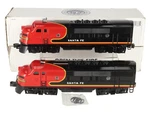 Lionel 6-38365 Santa Fe Black Bonnet F-3 Aa Diesel Locomotive Set #2333P/2333T. Fixed Price $849.99.