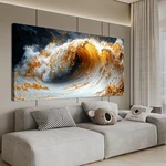 Canvas Decor Large Artwork For Walls Pictures Liv.... Fixed Price $140.81.