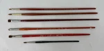 Paint Brush Winsor Newton Sceptre Gold Red Sable Grumbacher Lot 6 Artist. Fixed Price $60.44.