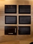 Walnut Wood Award Wall Plaque (6 Pack) 4" X 6" .50" W/ Vevelled Edge. Fixed Price $38.00.