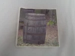 3DROSE Ht 178653 Wooden Barrel Frond Near Iron Heat Transfer (D5-319). Fixed Price $49.99.