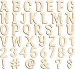 168 Pcs Inch Wooden Alphabet Letters And Numbers For Home Decor Spelling. Fixed Price $18.87.