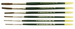 (6) Andrew Mack Hannukaine Quill Brushes Series 79 Size Xxs - Xl. Fixed Price $48.99.