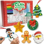 Crafty Moms, Christmas Kit Dry Clay Ornament Diy Set C.... Fixed Price $54.45.