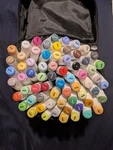 Bianyo Alcohol Based Markers Dual Tip Brush Set Of 66 Assorted Colors. Fixed Price $38.50.