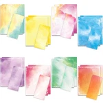 Anzon Mories Watercolor Stationary Writing Paper Envelope Set (2 Sides Colore.... Fixed Price $18.07.