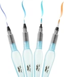 4 Pcs Watercolor Brushes, Blue Pens For Creative Projects. Fixed Price $8.68.