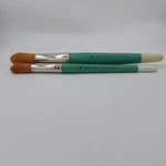 Creative Mark Mural Large Brush Synthetic Golden Taklon Round 50 And #30. Fixed Price $22.49.