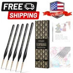 Detail Paint Set, 5 Miniature Brushes With Fine Tips Ergonomic Hand.... Fixed Price $22.49.