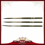 Set (3) Andrew Mack Wizard Vortex Scroll Striper Series 82 Sizes 0-2 Brushes. Fixed Price $40.99.