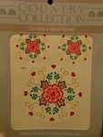 Meyercord Vintage Water Applied Decals Transfers Country Flowers Floral Nos New. Fixed Price $12.63.
