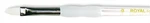 Royal & Langnickel(r) Soft-grip White Taklon Filbert Brush-size 8. Fixed Price $8.53.