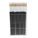 Charles Leonard Water Color Paint Brushes With Round Office Product. Fixed Price $18.29.