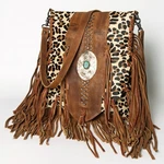 Ad American Darling Large Crossbody Hair On Genuine Leather Western Women Bag. Fixed Price $178.00.