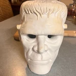 Plaster Frankenstein Head (8 ). Fixed Price $54.99.