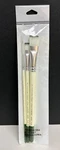 Donna Dewberry Folkart One Stroke 1854 3PC Basic Brush Set For Paper. Fixed Price $5.99.