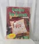 Vtg Homespun Tole Accents By Bernat Old St. Nick 16" X Pillow Cover Kit. Fixed Price $21.00.