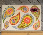 Meyercord Decals Paisleys And Flowers X-564-A New Unopened Package. Fixed Price $42.39.