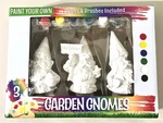 Garden Gnomes Figurines Paint Your Own Dyi Kit By Gerson New. Fixed Price $14.95.