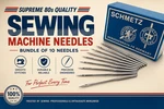 Schmetz Leather Sewing Machine Needles 200/25,SYS 328 D/tri Heavy Duty,fit Seiko. Fixed Price $38.00.