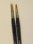 2PC Tobgi's Artist Quality Golden Synthetic Sable Round Detail Brush #10-GERMANY. Fixed Price $25.56.