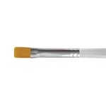 Royal & Langnickel Clear Choice Gold Taklon Brushes Flat Size 8. Fixed Price $17.49.