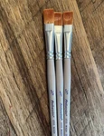 Loew Cornell American Painter 4550 Size 1/2 Flat Wash Taklon Brush New. Fixed Price $9.99.