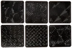 Artists Paint Sticks Rubbing Plates Texture Template Tool Craft 6 Pcs Pack. Fixed Price $26.17.