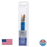 Winsor & Newton Cotman Short Handle Brushes - Round, Rigger, One Stroke Set. Fixed Price $49.37.