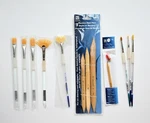 12 (8 X Royal Aqualon Wisp & Soft-grip, 3 Bamboo Read, Fine Line) Brush Pen. Fixed Price $36.00.