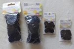 New My Favorite Colors Black Buttons Asst Sz 5/8 - 1.5, Fish Eye+, Coats, Crafts. Fixed Price $8.00.