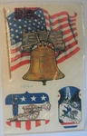 Vtg Meyercord Patriotic 1776 Liberty Bell Paul Revere Decal Sheet 13" X 8" New. Fixed Price $6.99.