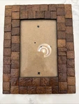 Pinnacle Accents 2011 Composite Wood Woven Look 4X6 Photo Picture Frame. Fixed Price $18.00.