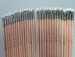 30-PCS Synthetic White Sable Hair Bright Shape For Acrylic&oil Brush Long Hand. Fixed Price $36.22.