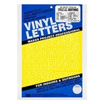 Graphic Products Permanent Adhesive Vinyl Letters And Numbers (183/PKG), 1", .... Fixed Price $11.27.