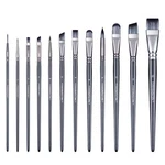 Transon Artist Paint Brush Set Of 12 For Watercolor Acrylic Gouache Oil And. Fixed Price $20.46.