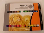 Daler Rowney Simply Acrylic Paint Set 24 - 0.4 Fl Oz. Fixed Price $23.50.