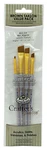 Royal Crafters Choice Brush Sets Brown Taklon Artist (filbert,round,shader Etc). Fixed Price $6.99.