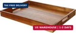 Gjinxi Acacia Serving Tray 15.7 11.4"RECTANGLE Wooden Platters. Fixed Price $24.86.