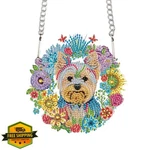 Aiyuanzsh Wreath Dog Diamond Painting Kit. Fixed Price $20.00.