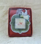 Angel Metal Photo Frame Christmas Ornament Holiday New In Box. Fixed Price $6.26.