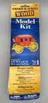 Stagecoach Wood Model Kit By Darice Premium Series Circa 2006 Unopened. Fixed Price $12.00.