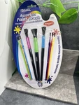 Bazic 2352897 Kids Paint Brush Set - Per Pack Beginner's New. Fixed Price $9.92.