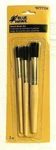 Blue Hawk 3-PIECE Stencil Brush Set New (open Package) Model # LPS-23. Fixed Price $7.00.
