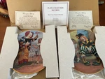 Set Of Two Princeton Gallery Collectors Plates-don Be Shy & Looks Like Rain. Fixed Price $42.00.