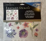 Imperial Instant Stencils Accessory Rub-on Floral Design 830007 Cottagecore Dyi. Fixed Price $9.99.