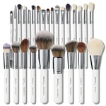 Professional Makeup Artist Brushes Set Natural Goat Hair Labeled. Fixed Price $56.99.