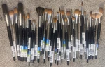 Princeton Aquarelle Elite / Watercolor Paint Brushes - Lot Of 41 New. Fixed Price $149.99.