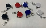 8-PACK I.d. Badge Snap Back Keychain Rings Brand New Multi Color. Fixed Price $13.99.